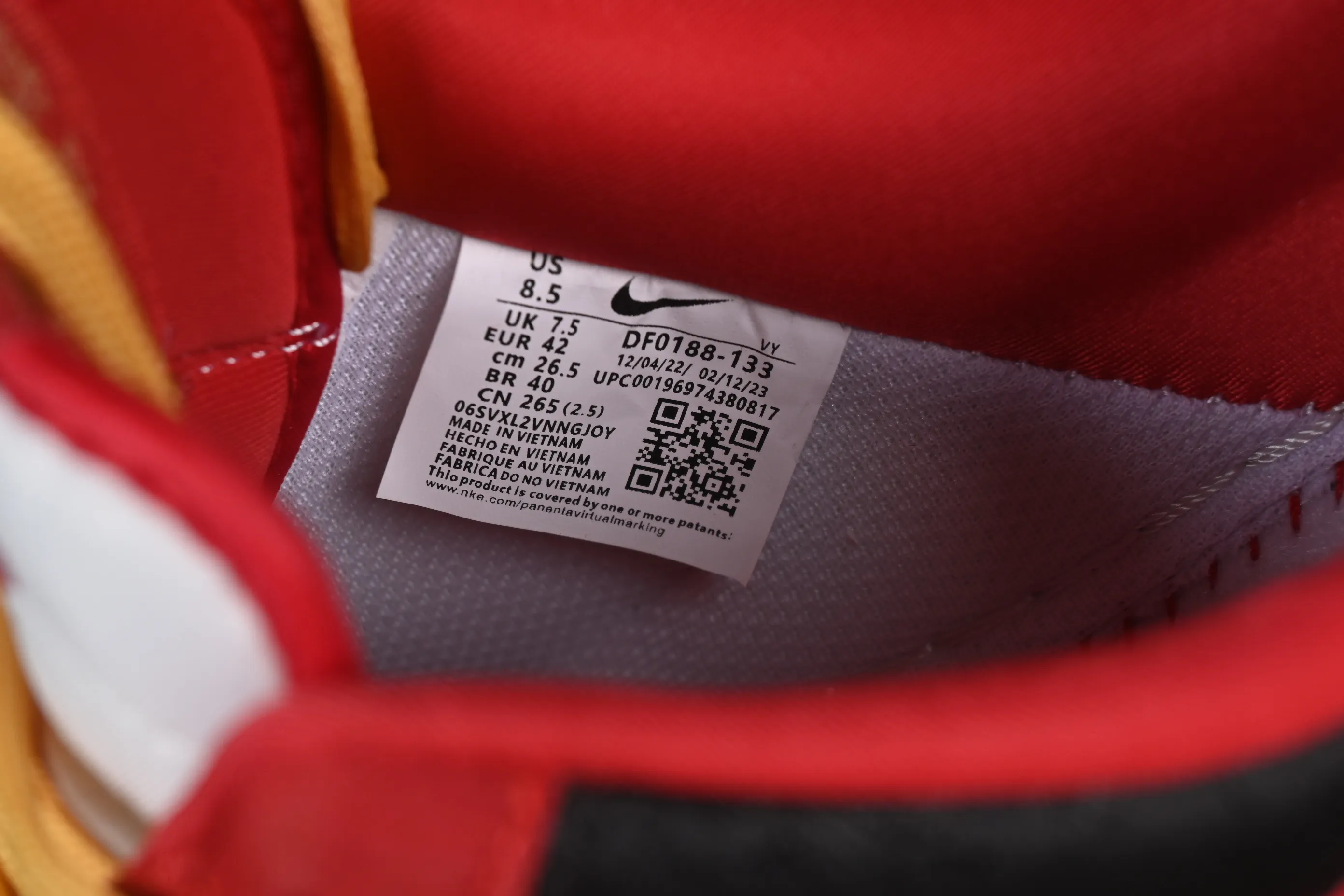 All categories Nk Air Force 1 Air Force series Nk Air Force 1 Low Air Force low-top Nike Air Force 1'07 Low Year of the Horse limited edition black and red Chinese style Air Force 1 low-top casual sneakers DF0188-133